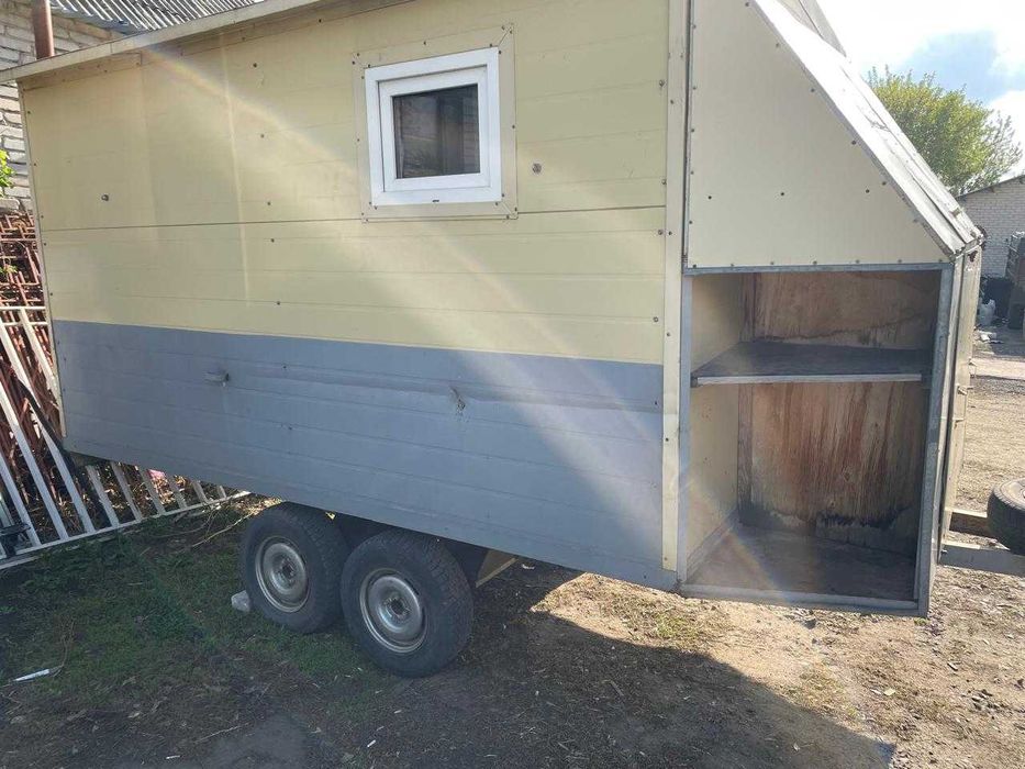 Прицеп дом на колесах