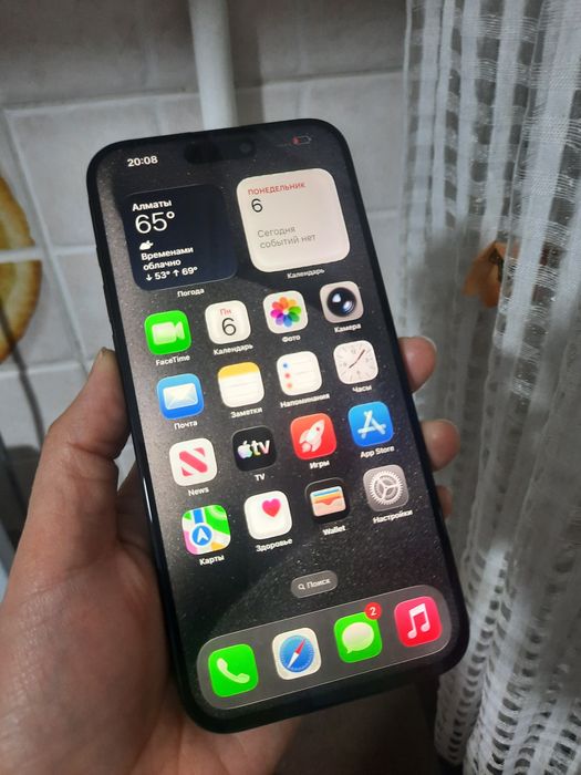 Айфон 15 про макс 256гб 80%