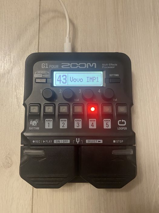 Procesor Zoom G1 four vioara, tonuri vovo