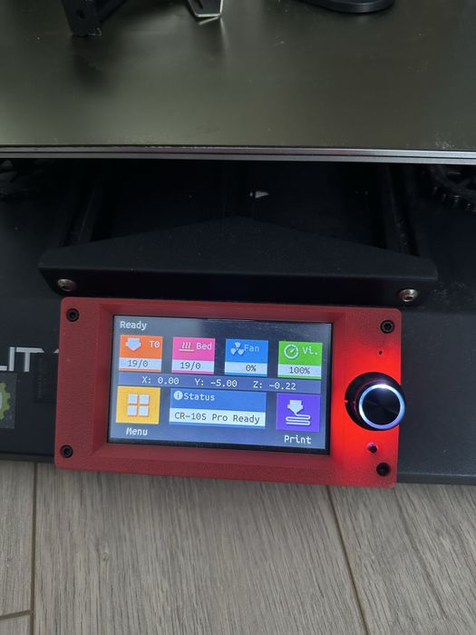 Imprimanda 3D Creality e 3D