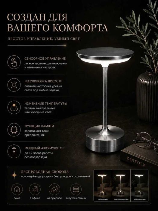 Барная лампа светильник настольная оптом