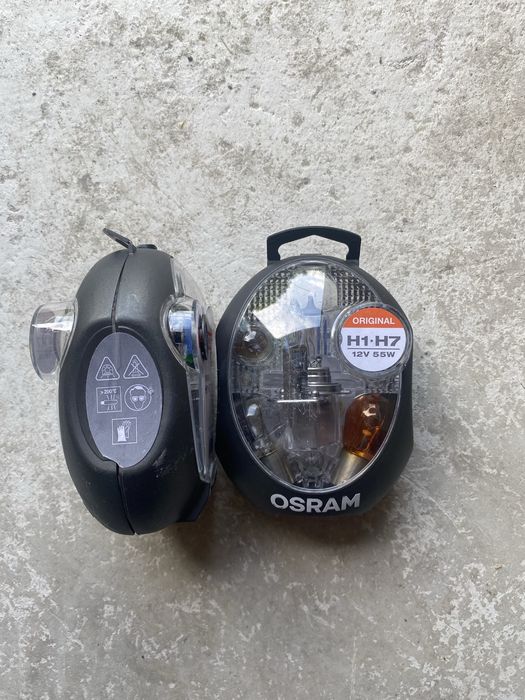 becuri auto 2cutii(seturi)de rezerva 12V, H1/H7 OSRAM CLK H1/H