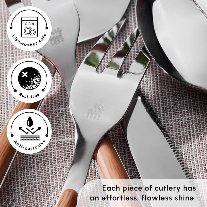 Нов Комплект Прибори за Хранене KARACA Melia