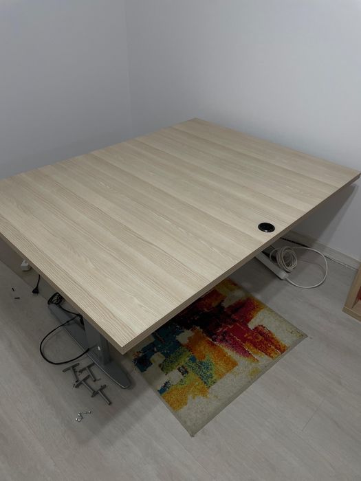 Blat birou din lemn masiv