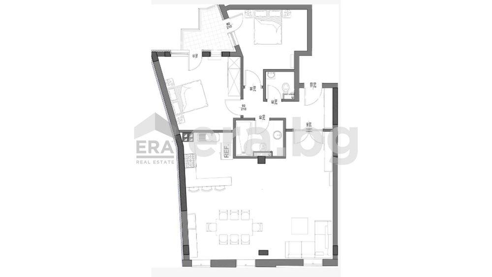 Продава се Тристаен апартамент в Варна, Център - 140 кв.м за 3076 €/кв.м - Снимка #5