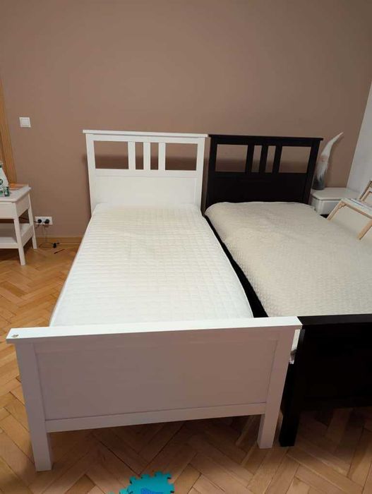 2 X Pat Hemnes IKEA + somieră LURÖY si saltea VATNESTRÖM + topper