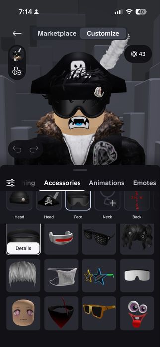 Роблокс донат аккаунт есть прокачки Олд 2018