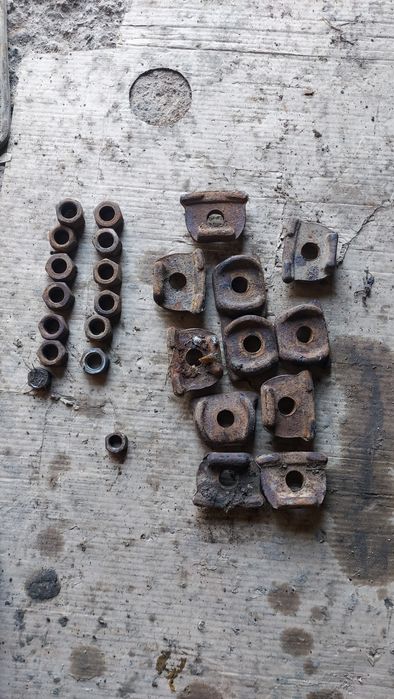 Ступицы диски рессора клинья болты