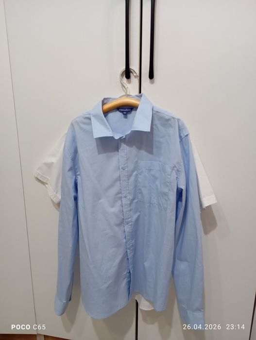 Рубашки новые подростковые на мальчика