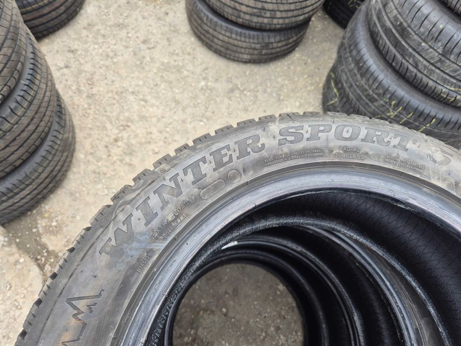 4 Anvelope M+S - 215/55/17 - DUNLOP - CA UNELE NOI - DOT 2017 !