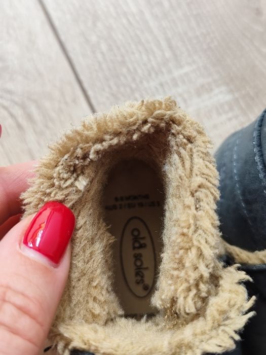 Pantofi piele bebeluși 19