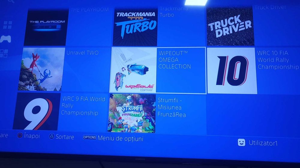 PS4 Playstation 4 Modat cu Watch Dogs Gta5 FC26 Pes24 Nfs Minecraf