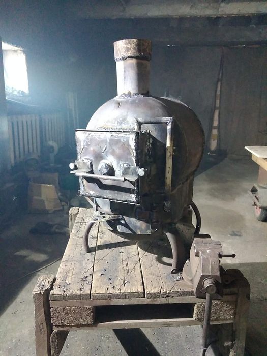 Буржуйка углевыжигательная