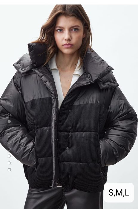 Geaca Massimo dutti catifea