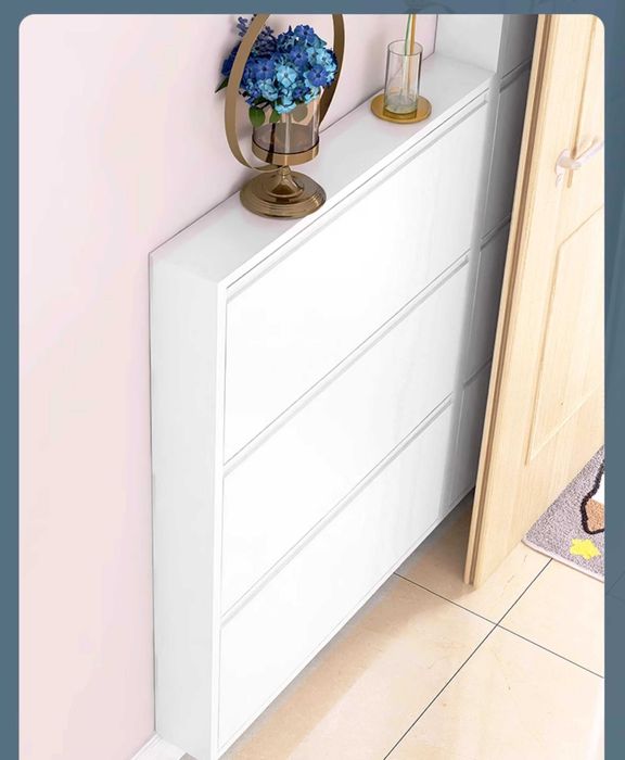 Yupqa po‘lat poyabzal shkafi / Узкий металлический шкаф для обуви