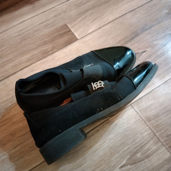 Черные туфли для девочек