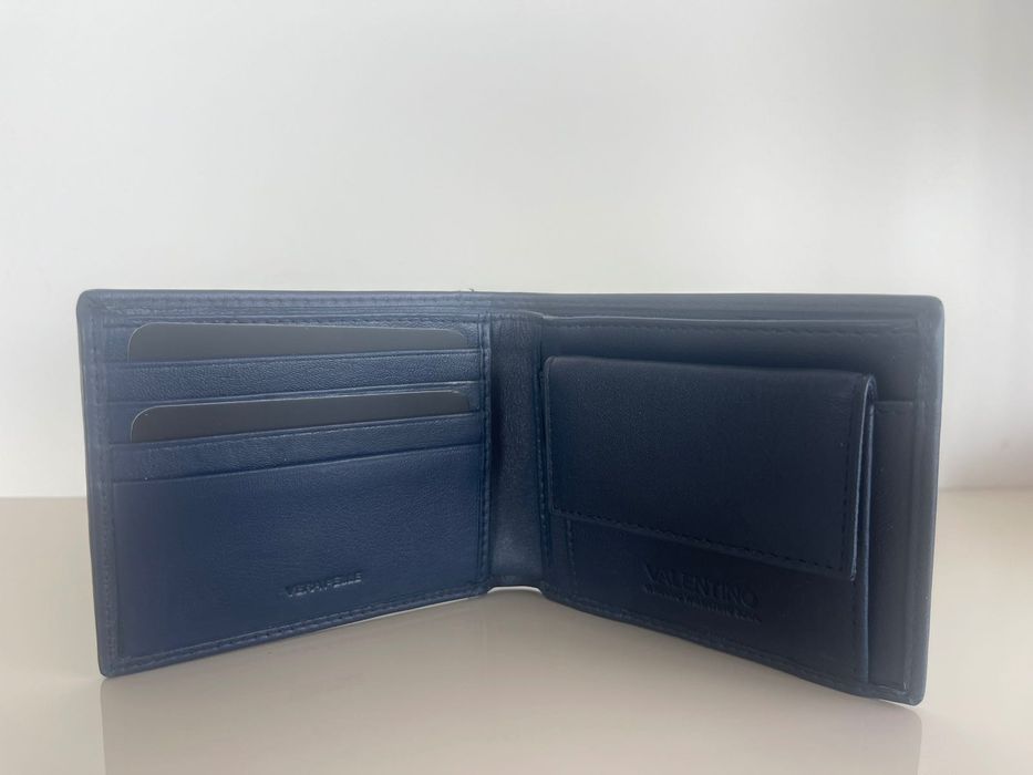 Mъжко портмоне естествена кожа Марио Валентино