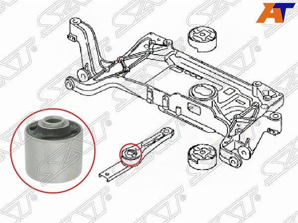 Сайлентблок Audi A3