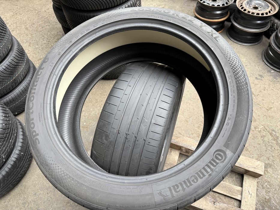 2x Anvelope Vara 285/40 r22 - Continental SportContact 6 XL AO