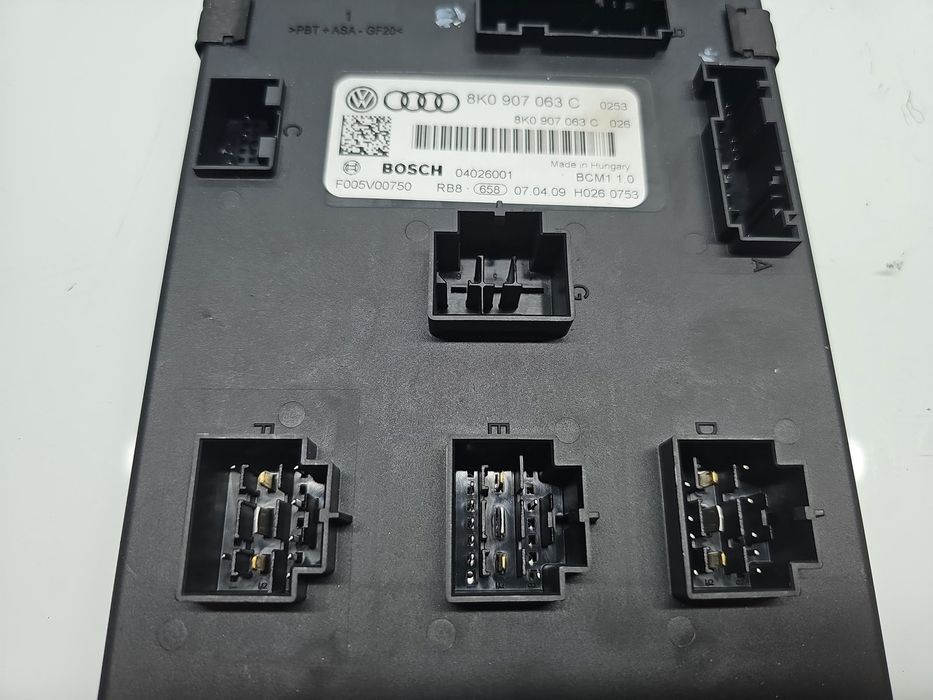 Modul control BCM AUDI A4 (8K5, B8) Avant [Fabr 2008-2015] 8K0907063C