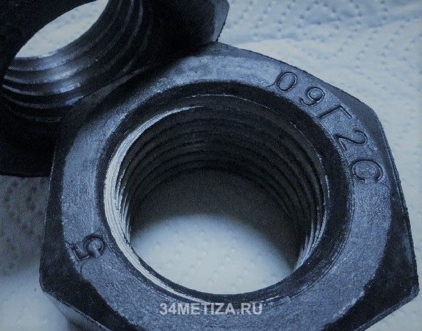 Гайка М56 сталь 09Г2С