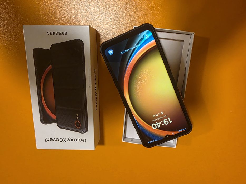 Samsung Xcover7 128gb 6gb ram Black impecabil factura garantie