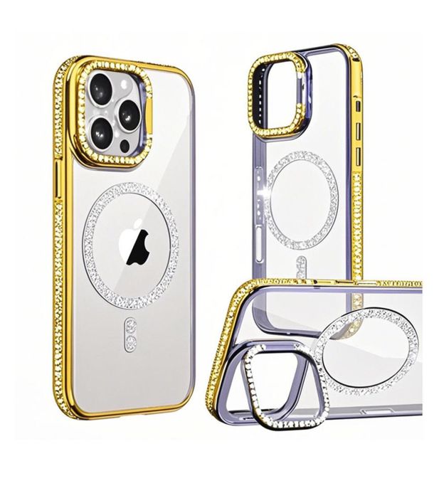 Iphone 16 16 PRO 16 PRO MAX - Husa Magsafe Rock Lucioasa Folie Safe