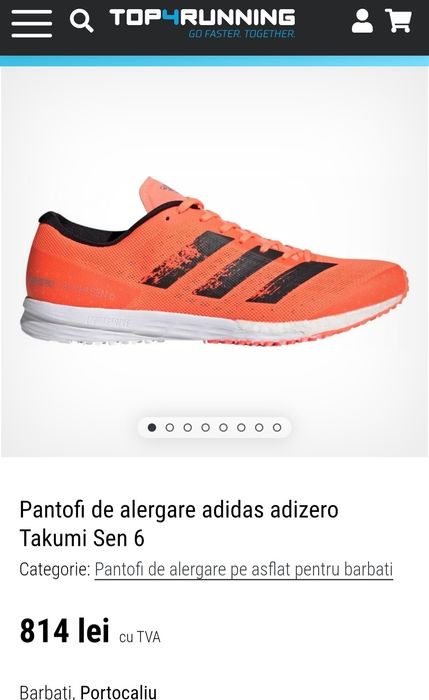 Adidas Adizero Takumi Sen 6 alergare 44 2/3