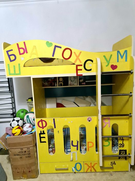 Детский кровать двух ярустный