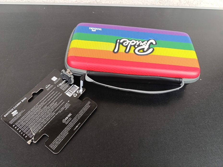 Husa transport Nintendo Switch oled lite FR-TEC Pride geanta curcubeu