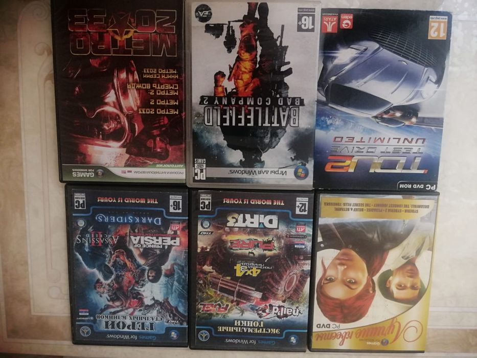 Продам игровые диски