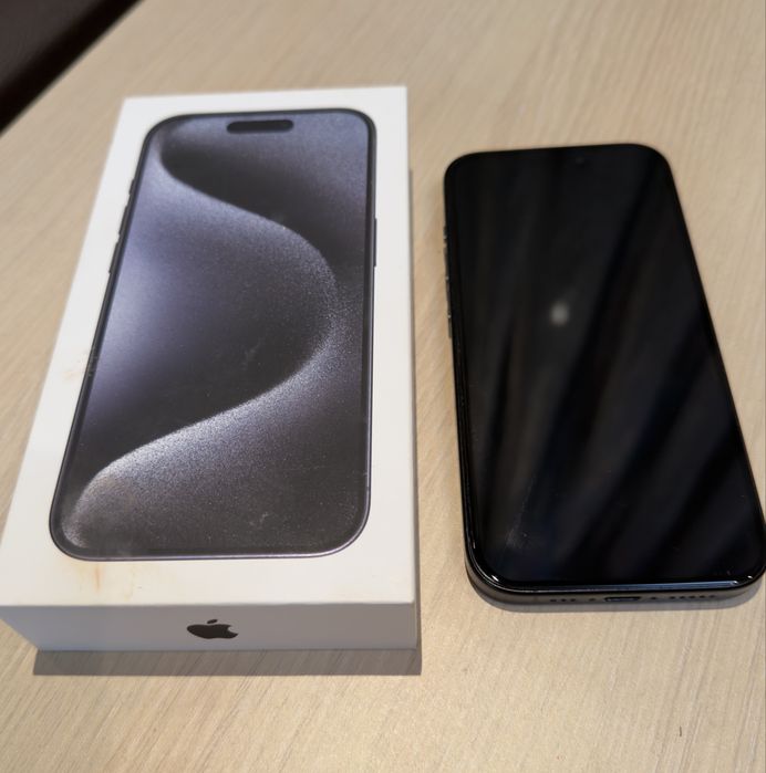 Iphone 15 pro син 128 gb