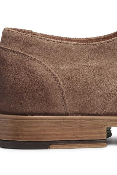 Pantofi Derby din piele H&M Premium Selection bej, casual, mar.40, noi