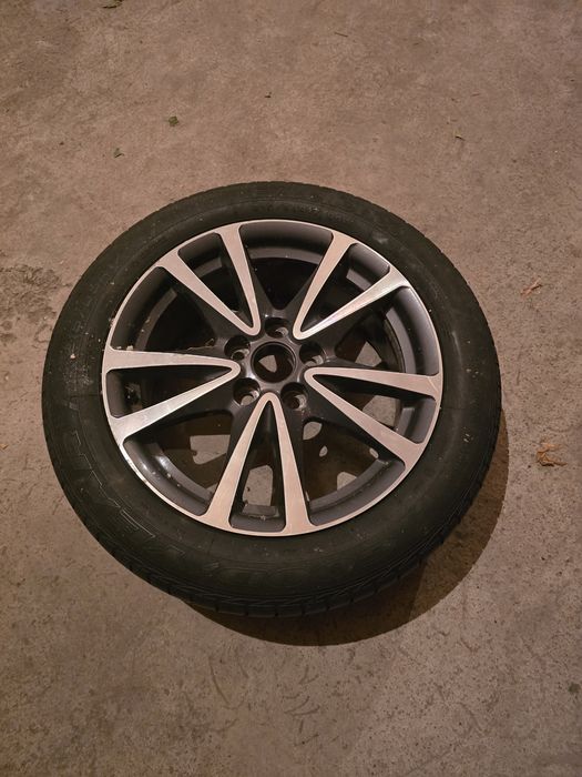 Титановый диск с летней резиной