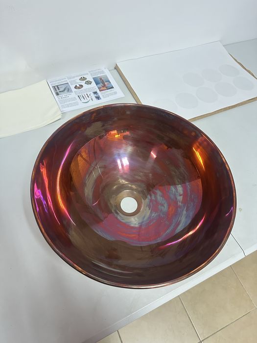 Chiuveta din Cupru Cameleon