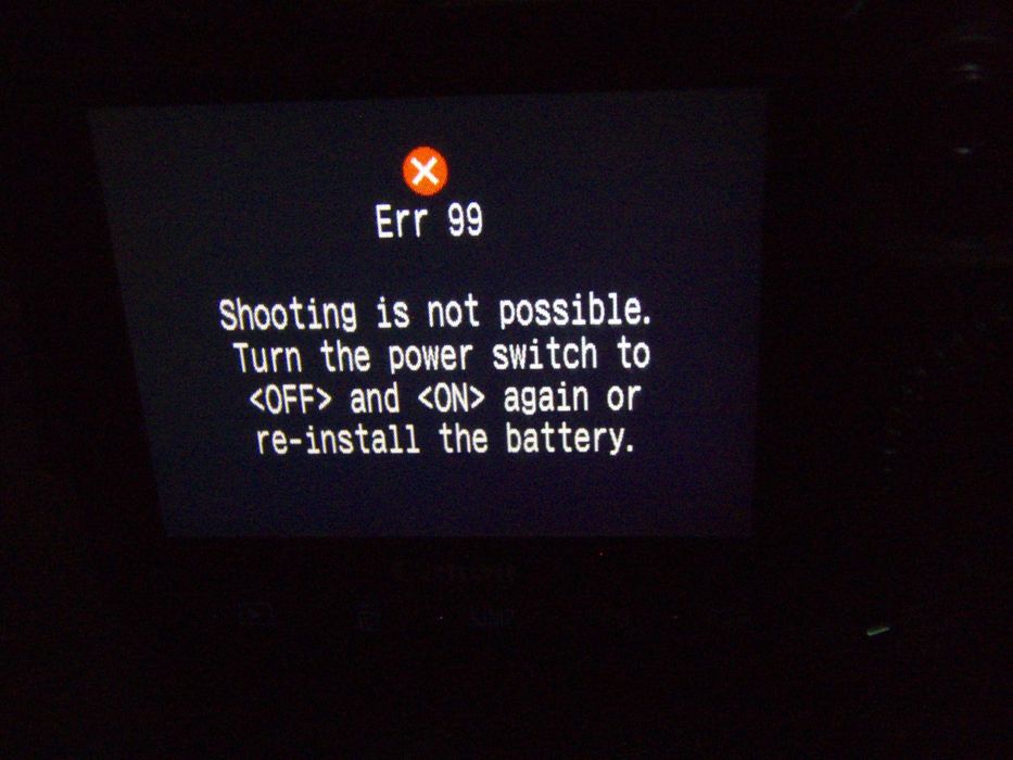 Dezmembrez Canon 40d (Err 99)