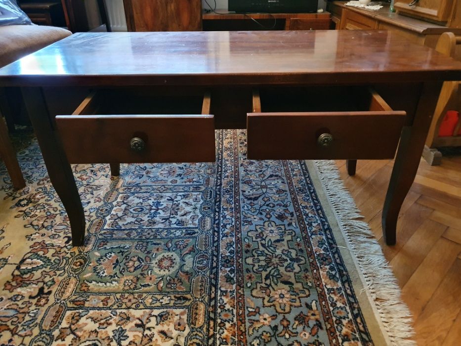 Masa din lemn masiv cu sertare Export Mobex PRET  1500