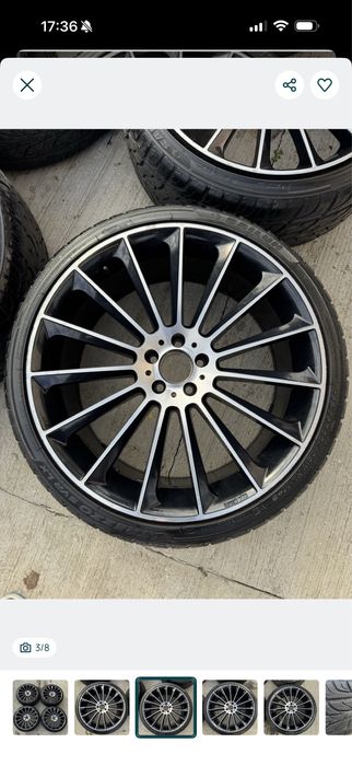 Vand jante mercedes 22 gle ml gl gls s e q7 touareg schimb cu iphone 17 pro max