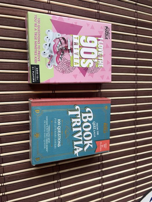 Настолни игри/ 90’s Trivia and Book Trivia