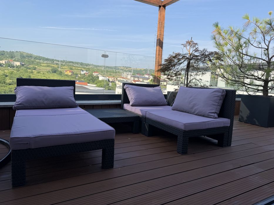 Vand mobilier terasa ratan