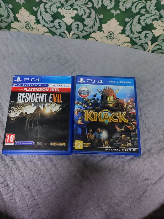 Диски Sony playstation 4