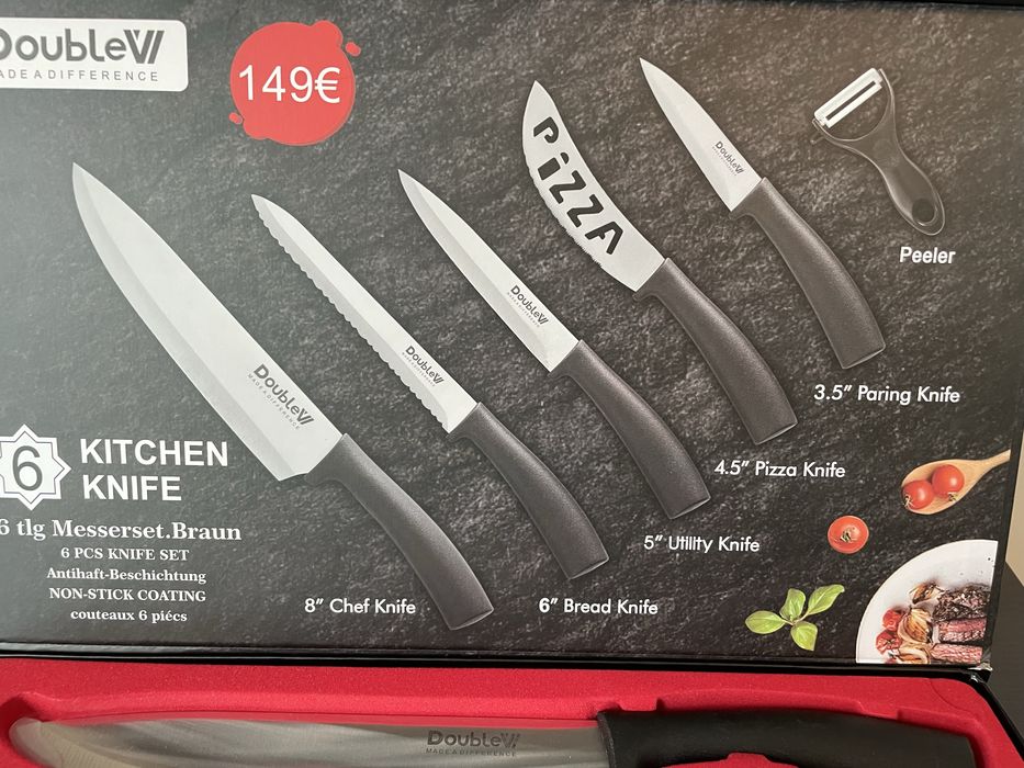 Set 2 seturi cutite bucatarie