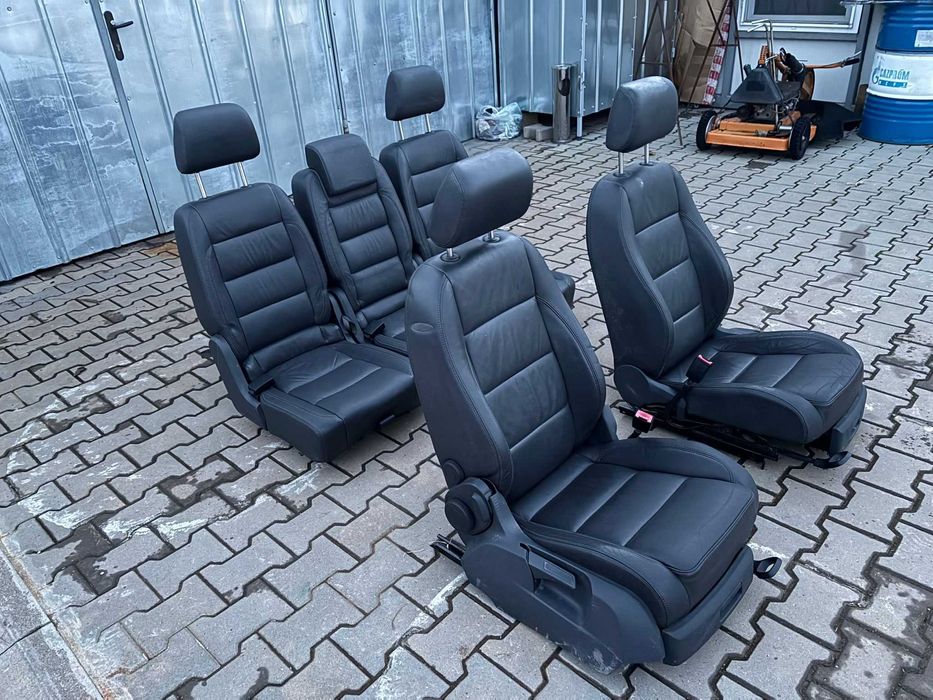 Кожени Седалки Кожен Салон за VW Touran Туран Тоуран