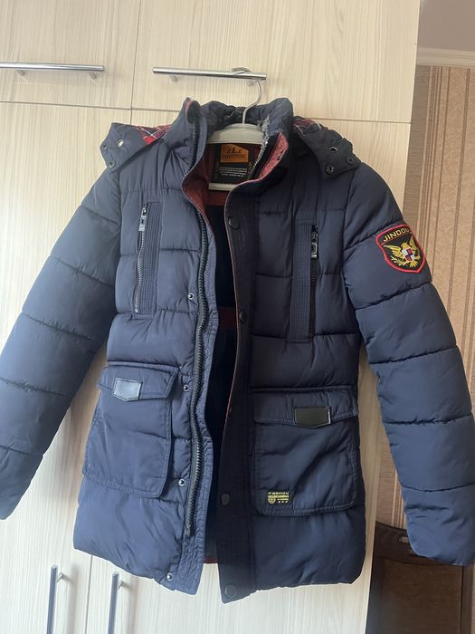 Куртка зимняя на мальчика 9-10 лет