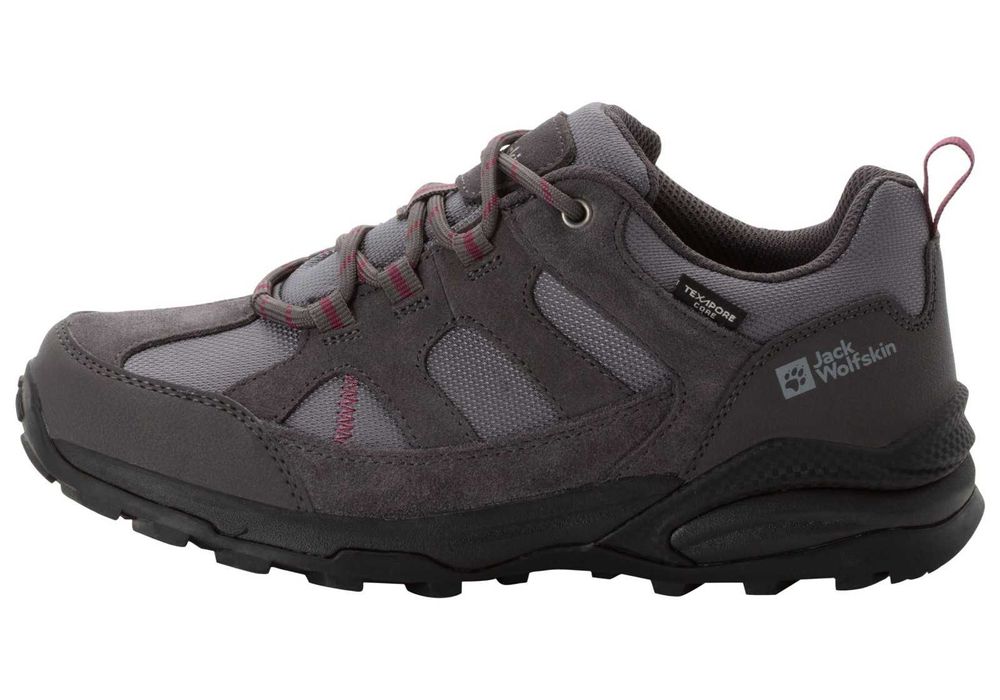 Adidasi dama Jack Wolfskin Trail Hiker Texapore Low W marime 40 impermeabili TEXAPORE trekking outdoor, noi , usori, respirabili, aderenta buna