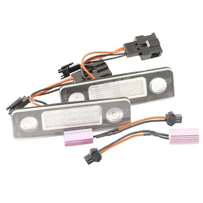 Lampi LED numar Skoda Octavia 2 Facelift - Fara Eroare