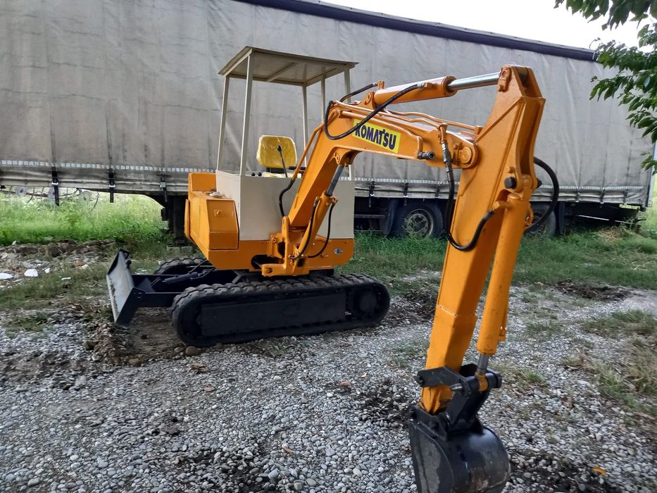 Miniexcavator 2,5 tone Komatsu