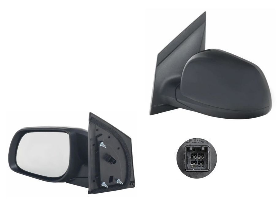 Oglinda exterioara Kia Picanto 06.2011- Partea stanga/dreapta Crom Convex Electrica Cu Incalzire 87610-1Y330As, cu 5 pini
