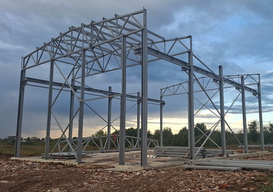 Строительство ангаров под ключ