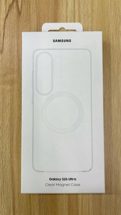 Samsung Galaxy S26 Ultra Clear Magnet Case оригинал Чехол chexol